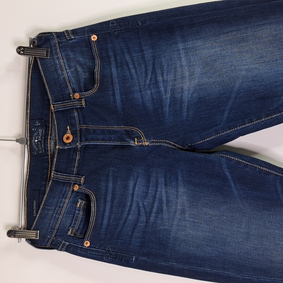 Lucky Brand Sofia Skinny Faded Blue Jeans Size 4/27R - Picture 4 of 16